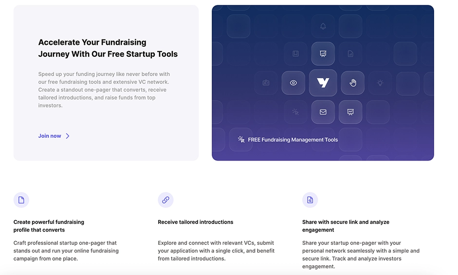 Бесплатные инструменты Vestbee для привлечения инвестиций